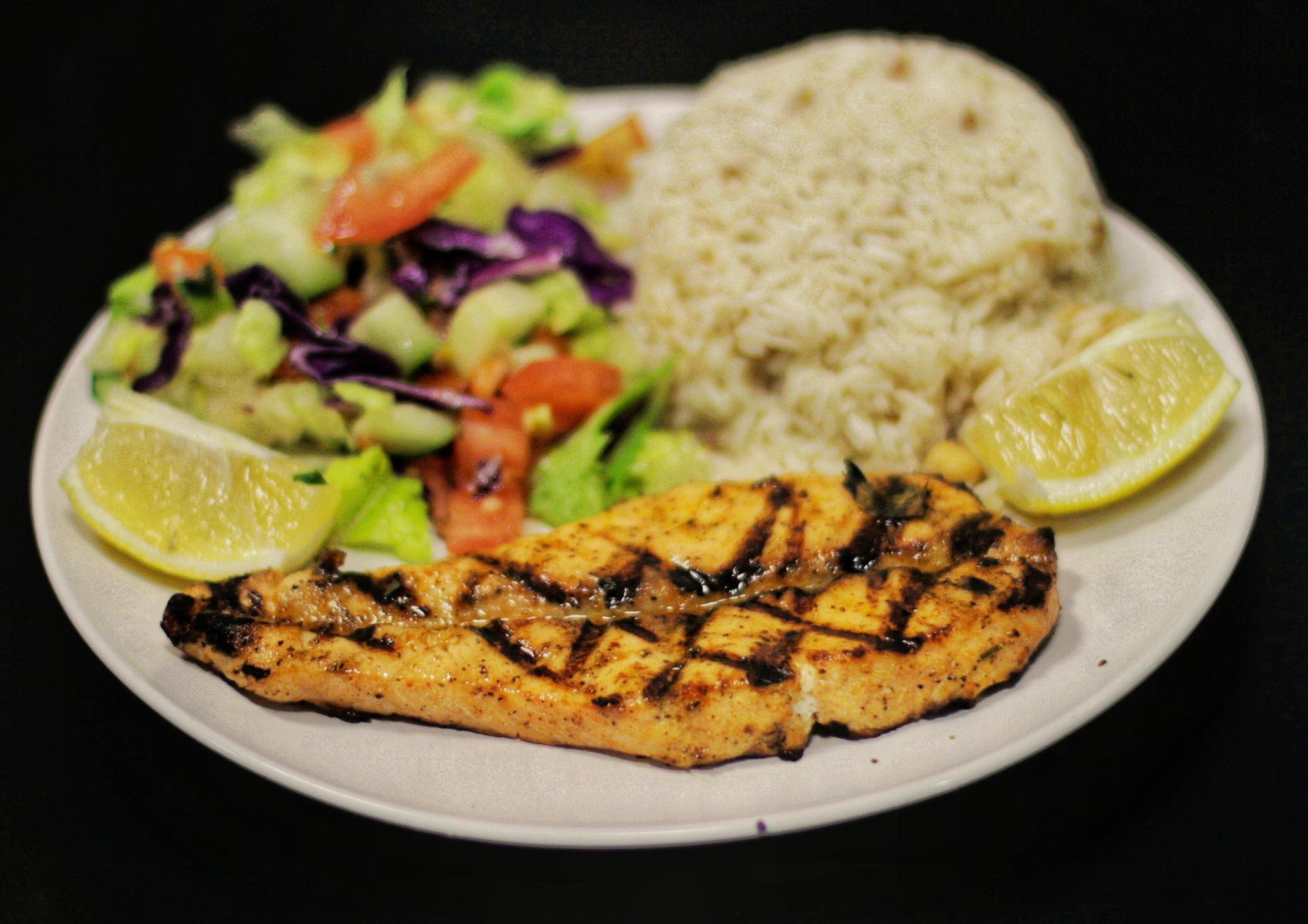 Order Grilled Salmon food online from Taksim square 2 store, Brooklyn on bringmethat.com