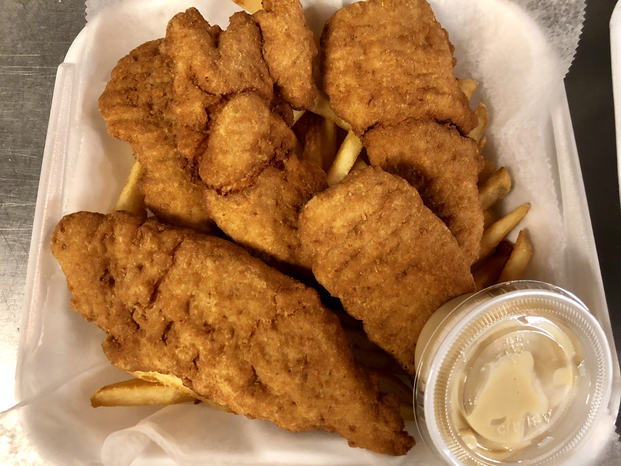 Order Chicken Fingers & Fries food online from Slice Pizzeria store, Barrington on bringmethat.com