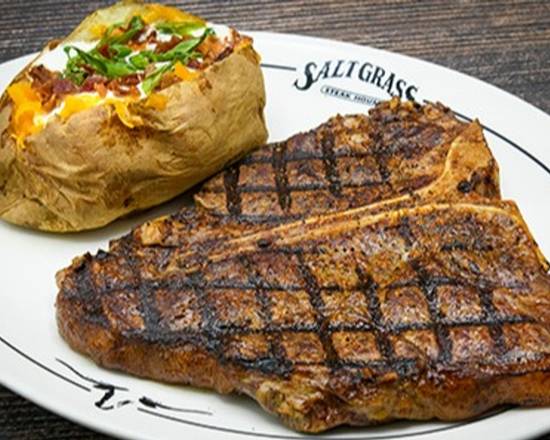 Order Porterhouse food online from Saltgrass Steak House store, San Antonio on bringmethat.com