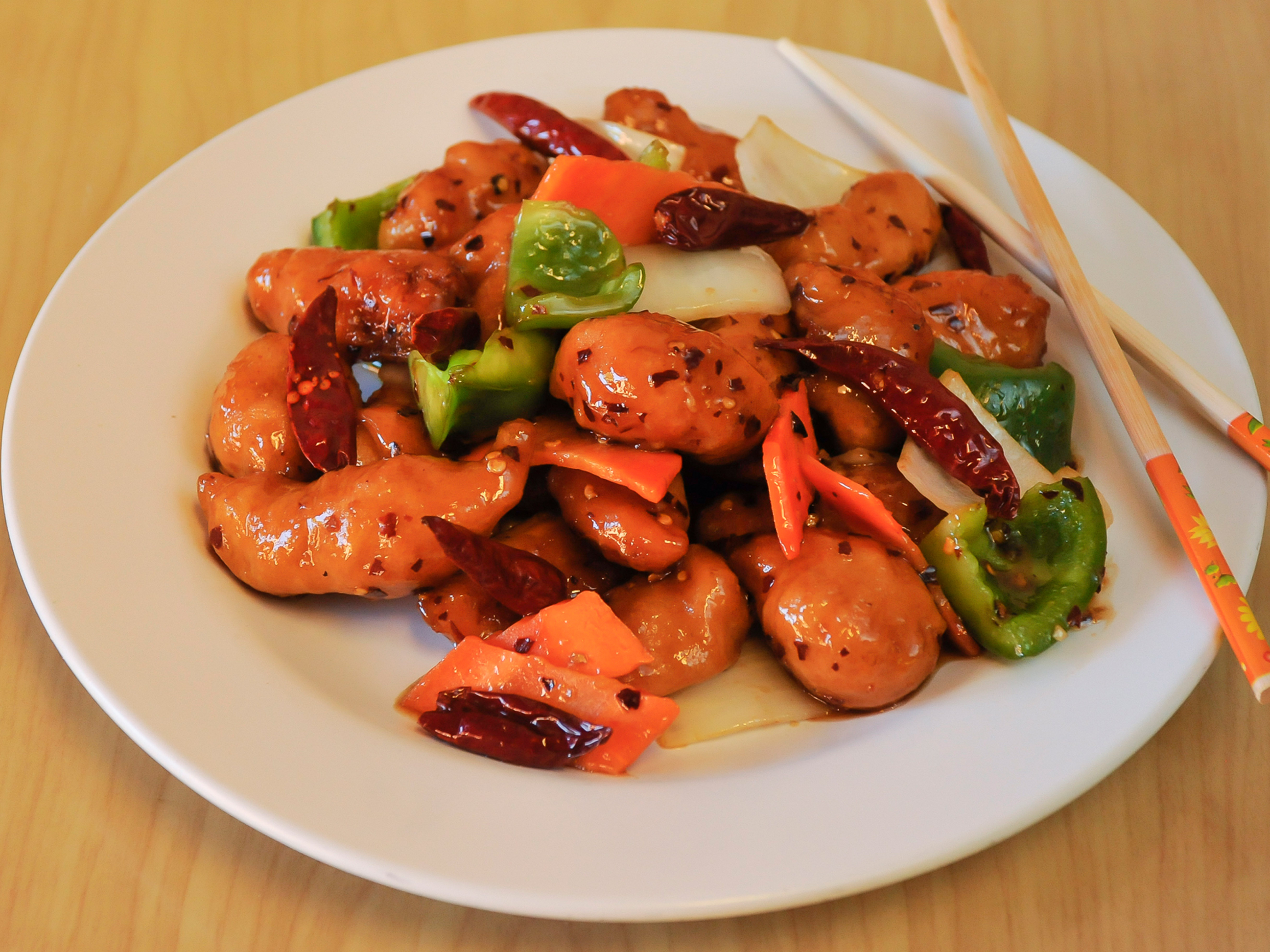 Order C23. General Tso's Chicken food online from Dragon Palace store, Atlanta on bringmethat.com