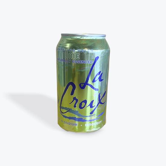 Order La Croix Lime food online from Somos Handcrafted Arepas store, New Haven on bringmethat.com
