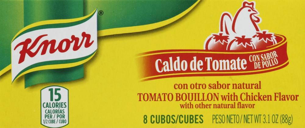 Order Knorr · Tomato Bouillon with Chicken Flavor Cubes (8 cubes) food online from Mesa Liquor store, Mesa on bringmethat.com
