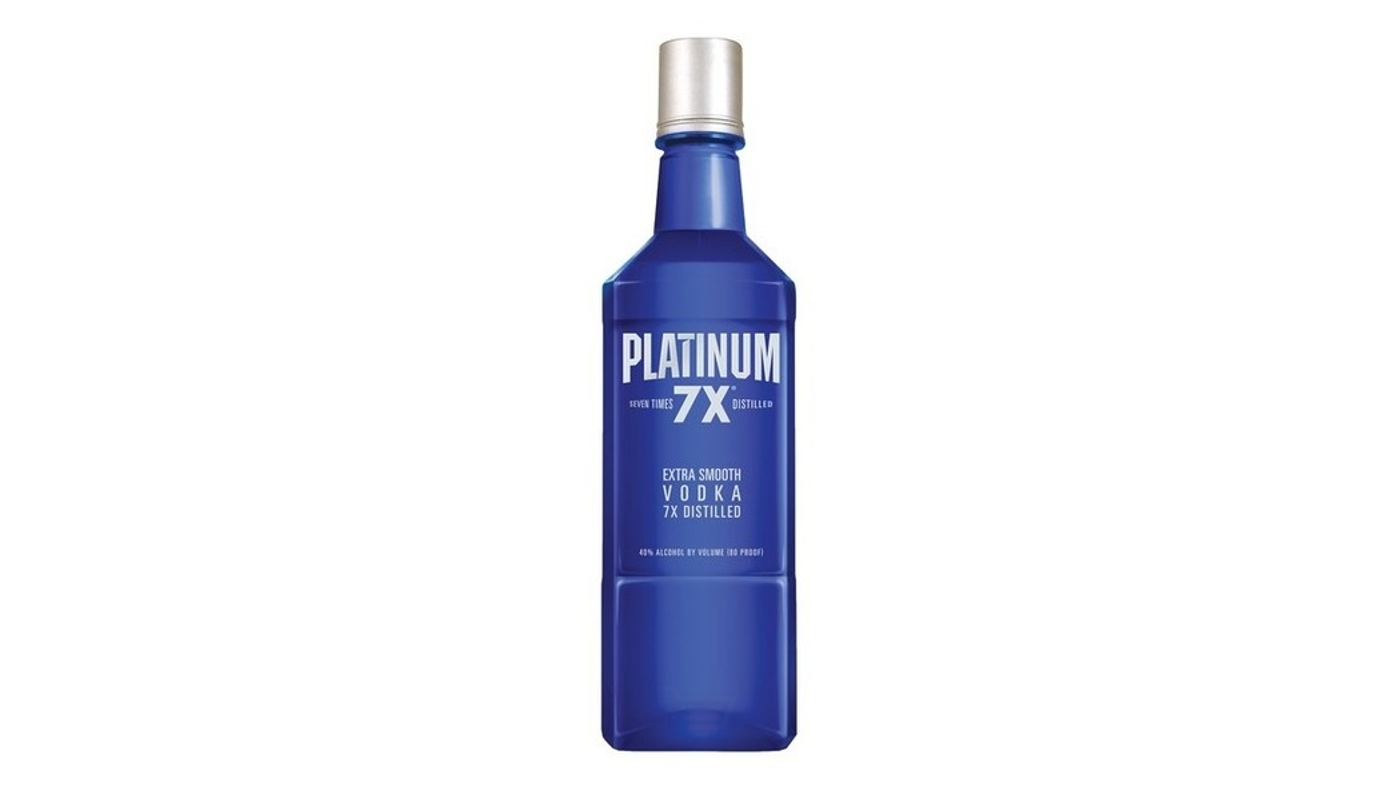 Order Platinum 7X Vodka 1.75L food online from Village Commons Liquor store, Camarillo on bringmethat.com
