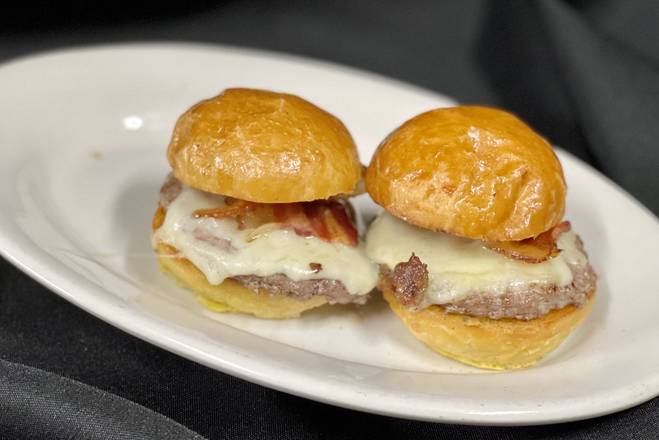 Order 2  Kids Cheeseburger Sliders food online from Cooper Cave Ale Company store, Glens Falls on bringmethat.com