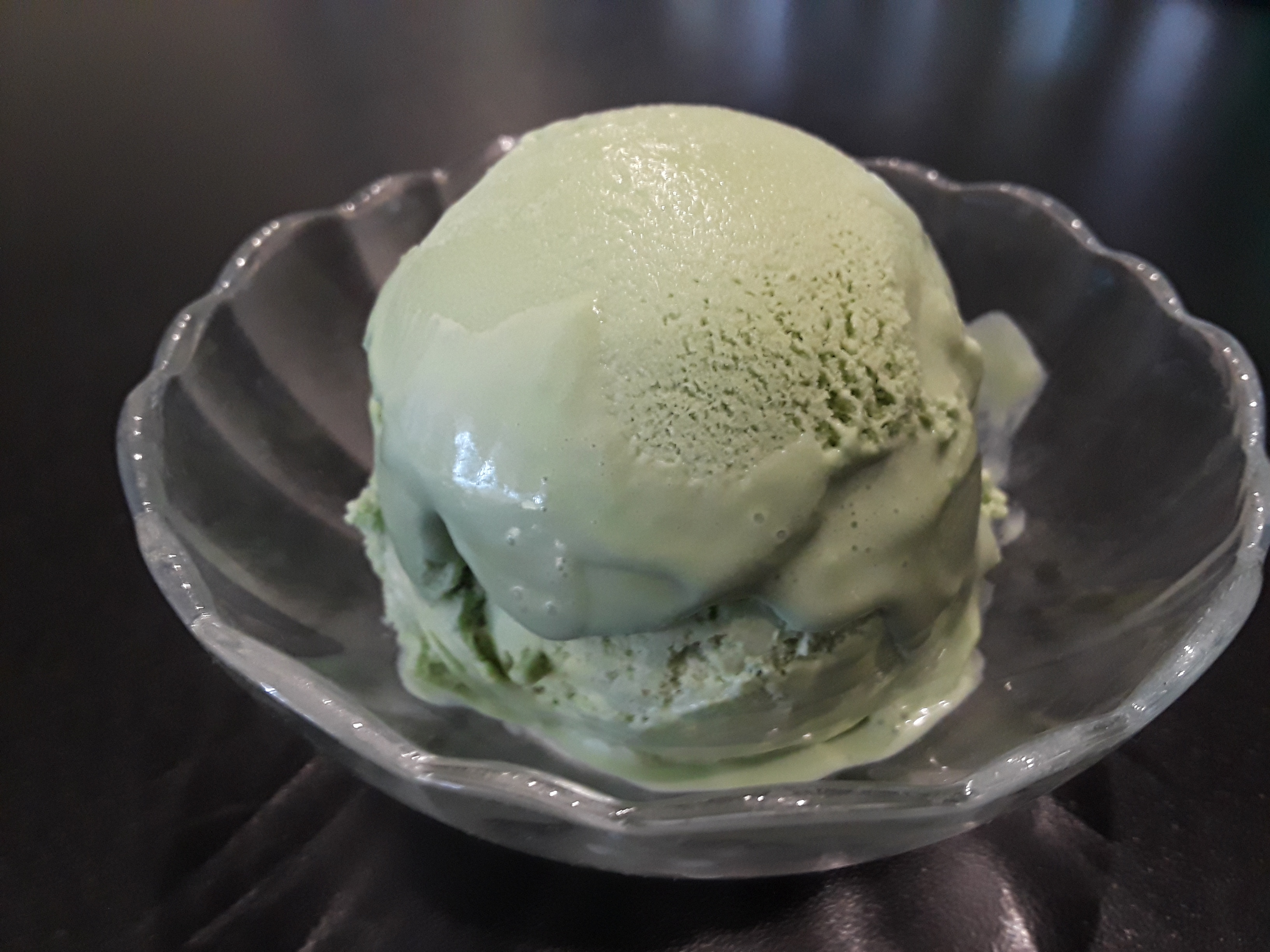 Order Green Tea Ice Cream food online from Sushi Dragon store, Sun Valley on bringmethat.com
