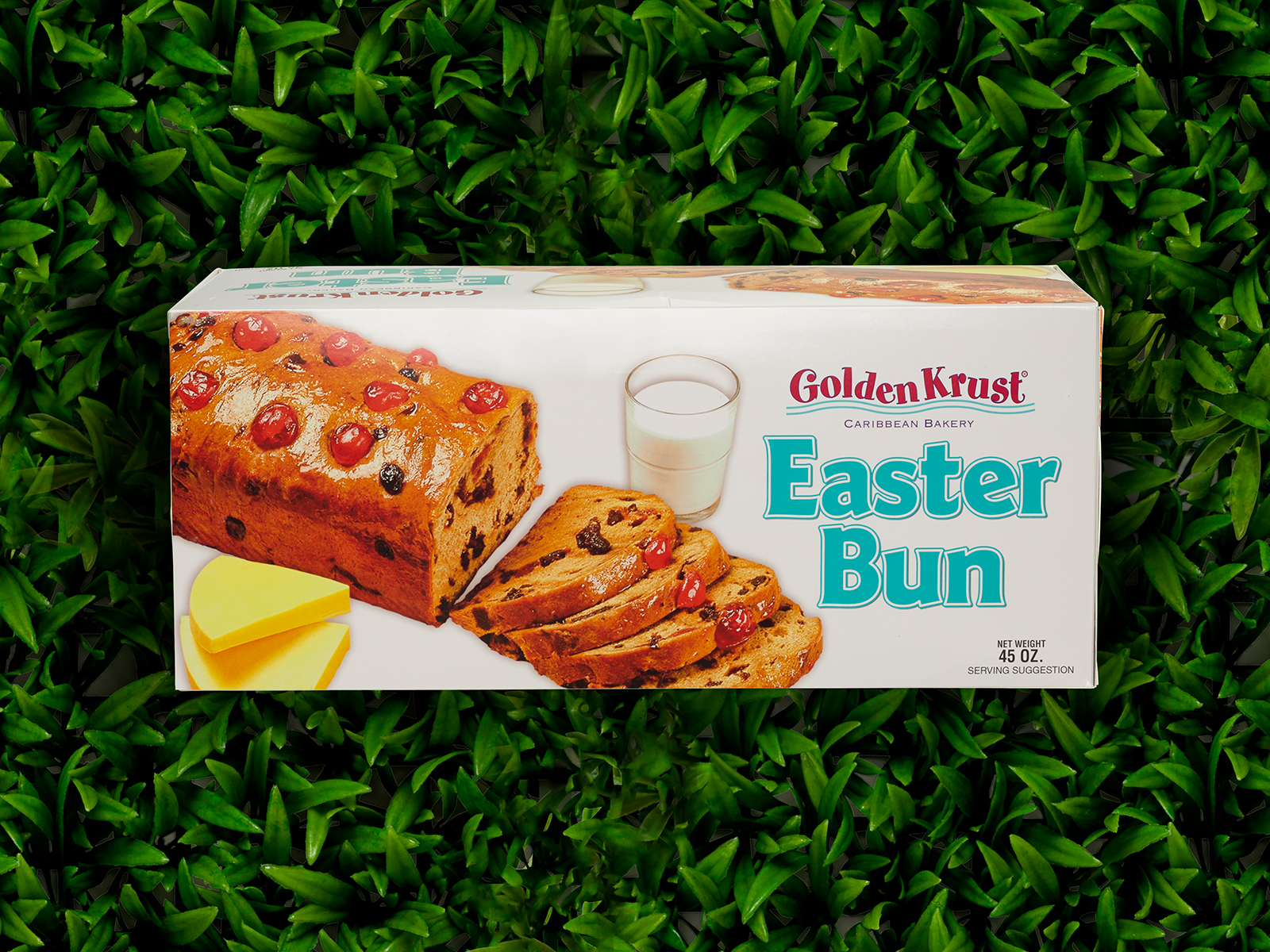 Order Small Easter Bun - 45 OZS food online from Golden Krust store, Stone Mountain on bringmethat.com