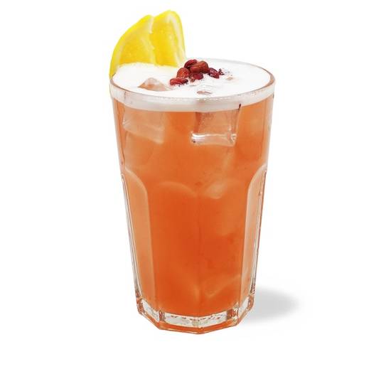 Order Pomegranate Iced Tea food online from The Halal Guys -Carrollton, TX store, Carrolton on bringmethat.com