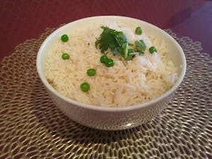 Order 96. Plain Rice food online from New Taj Mahal Indian Restaurant store, Columbus on bringmethat.com