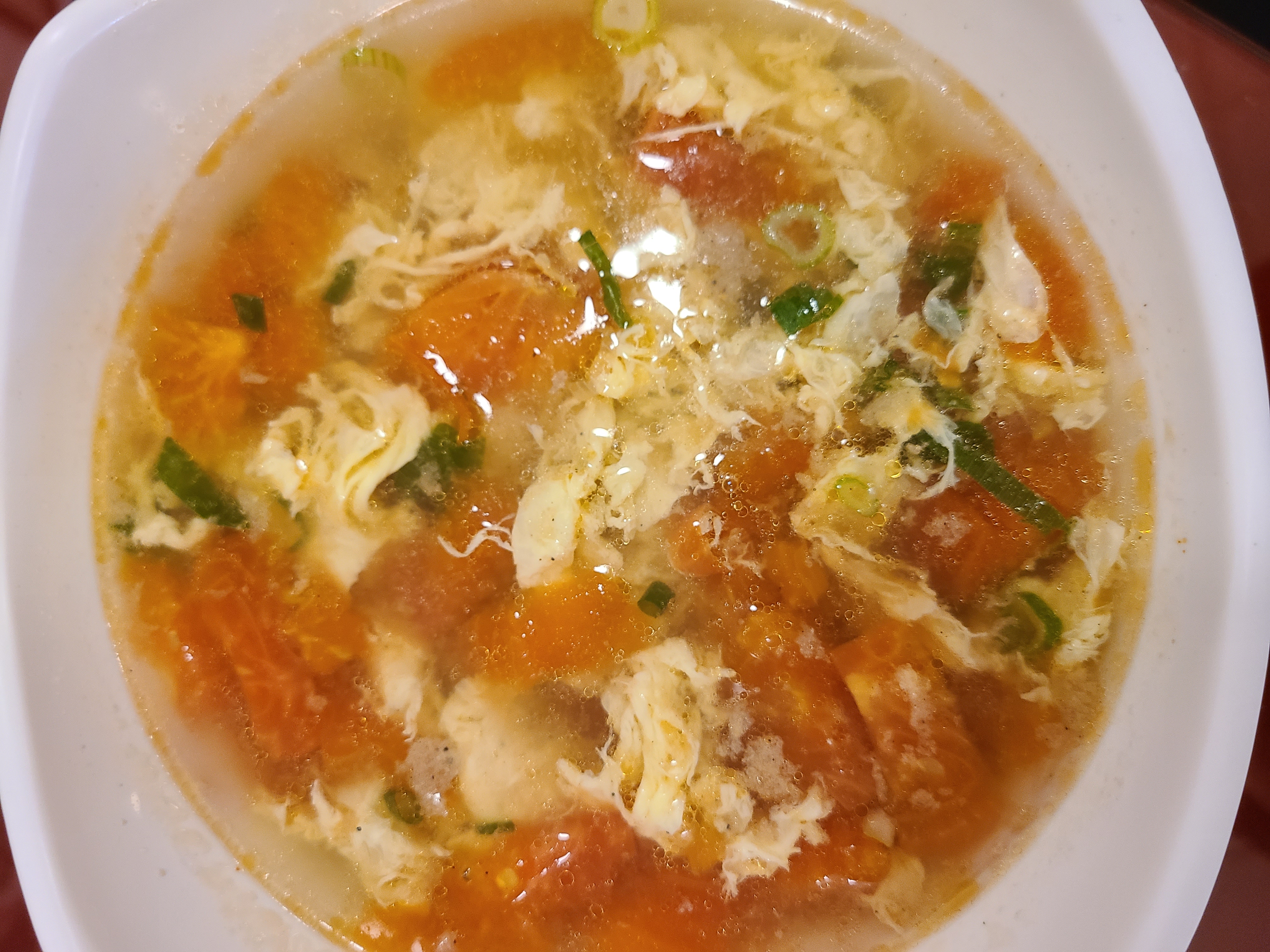Order Tomato Egg Drop Soup food online from Great Sea Restaurant store, Chicago on bringmethat.com