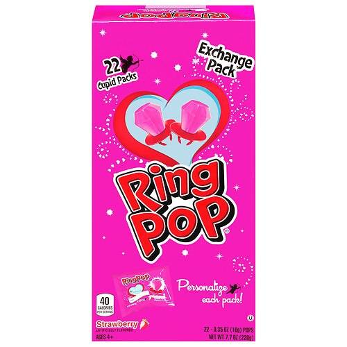 Order Ring Pop Valentine's Lollipop - 7.7 oz food online from Walgreens store, Walkertown on bringmethat.com