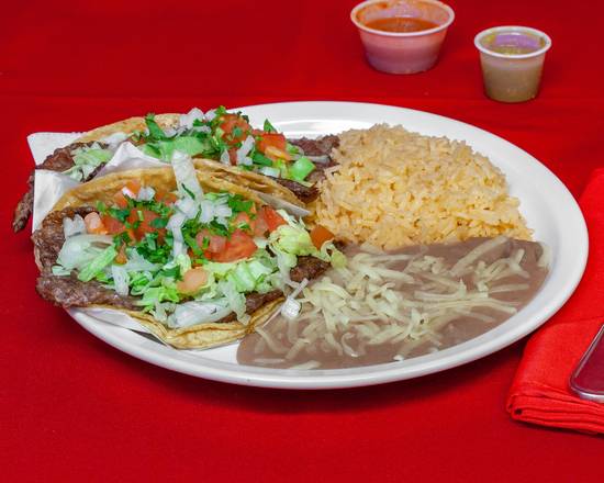 Order Taco Dinner food online from Raymond's Tacos store, Chicago on bringmethat.com