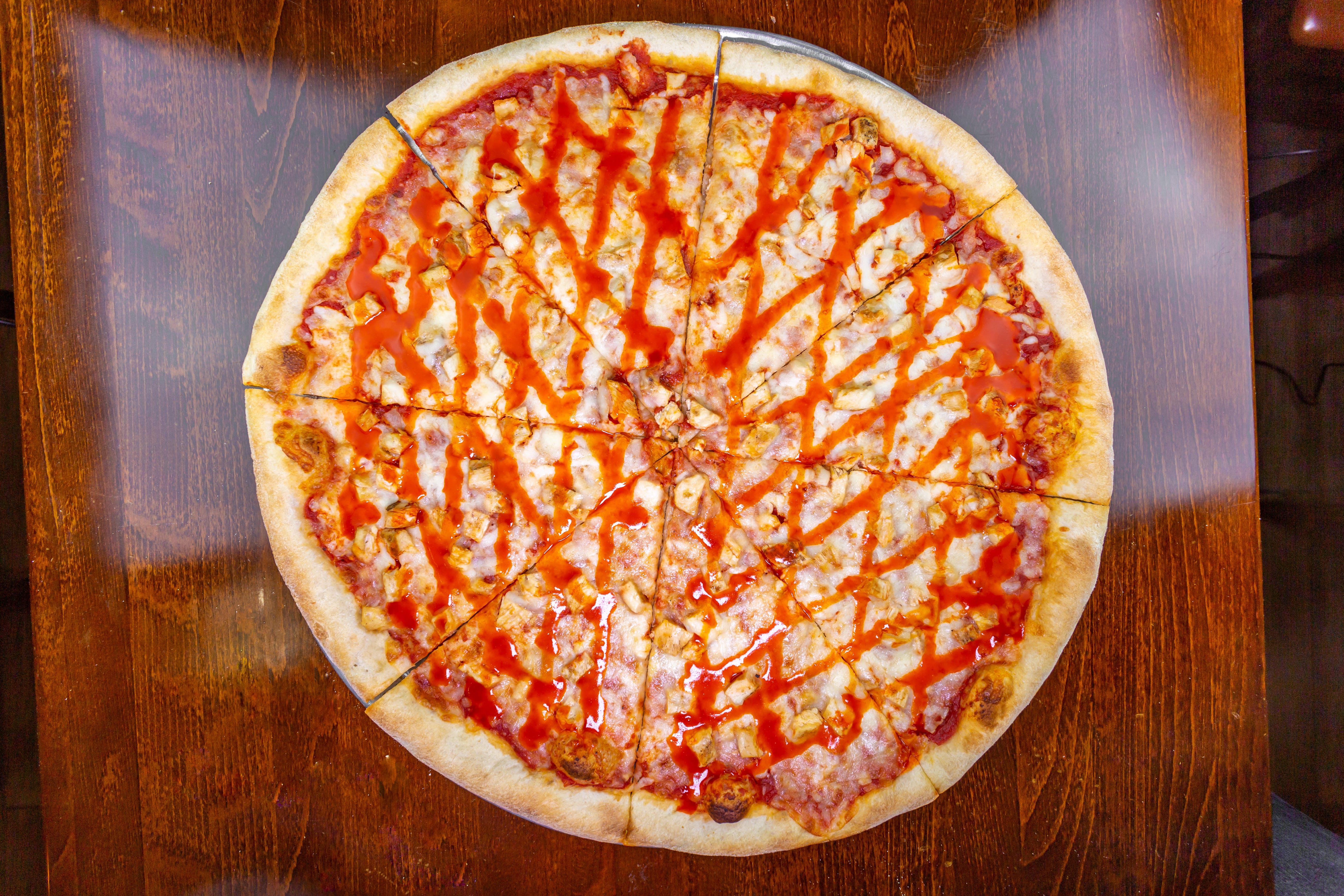 Order Buffalo Chicken Pizza - Small 14'' food online from Zio's Pizza store, Allentown on bringmethat.com