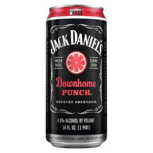 Order Jack Daniel's Downhome Punch Can - 16 oz Can/Single food online from Bottle Shop & Spirits store, Los Alamitos on bringmethat.com