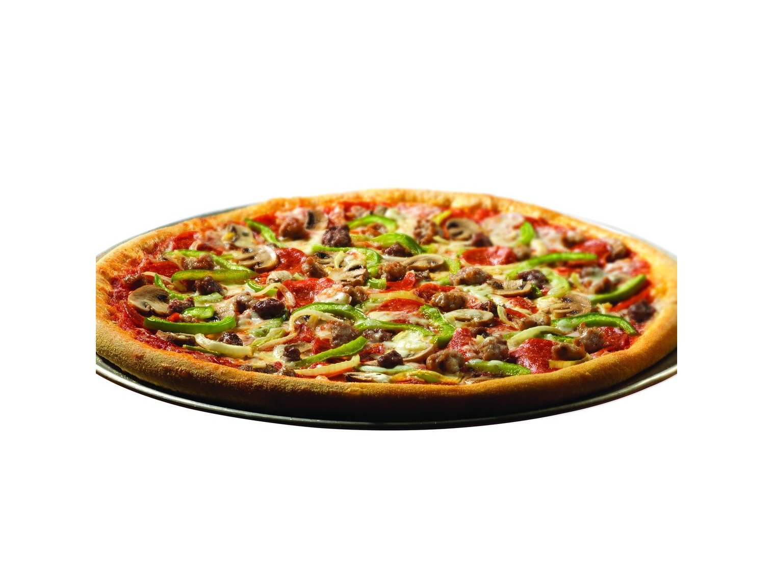 Order The Works Pizza food online from Papa Gino's store, Holden on bringmethat.com