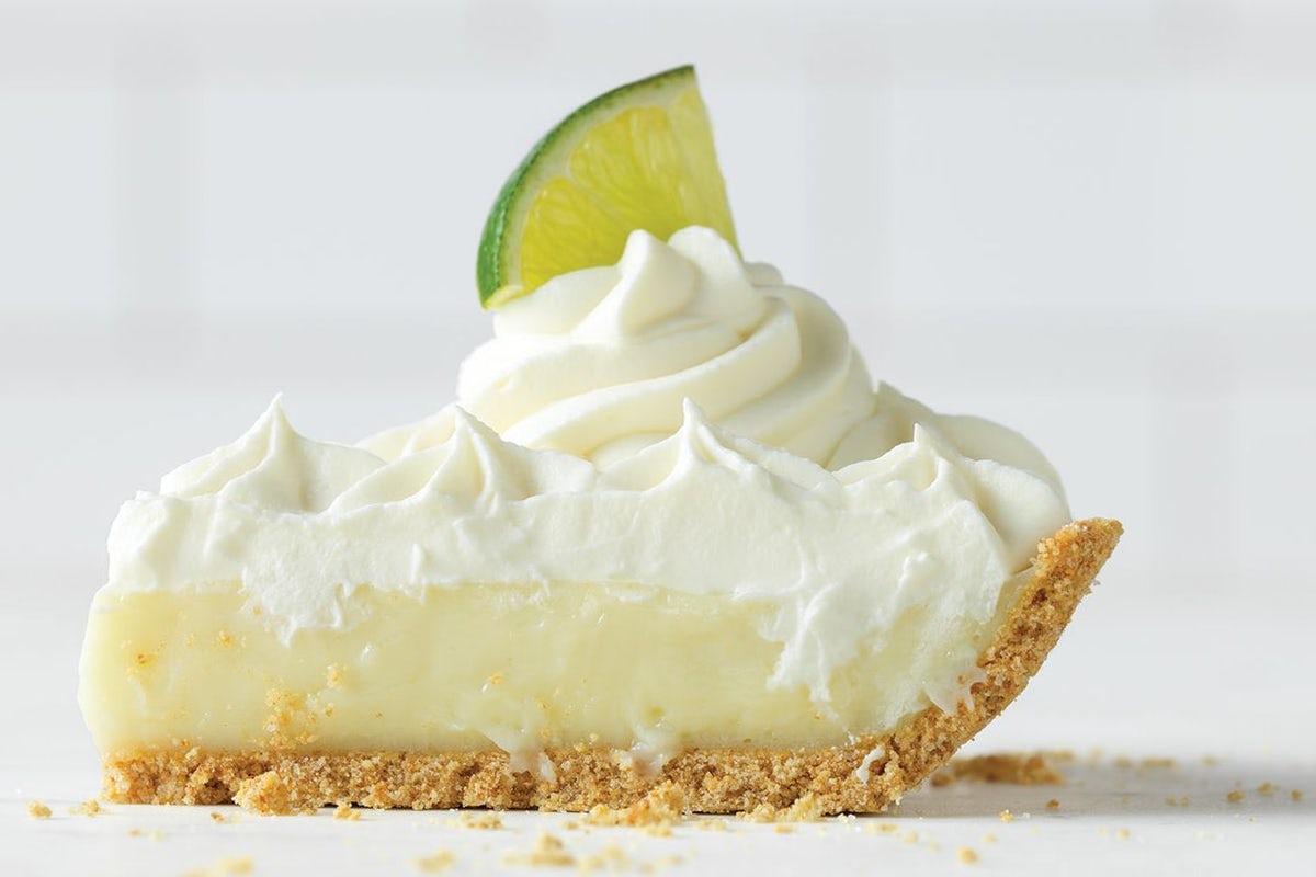 Order Key Lime Pie Slice food online from Village Inn store, Springfield on bringmethat.com