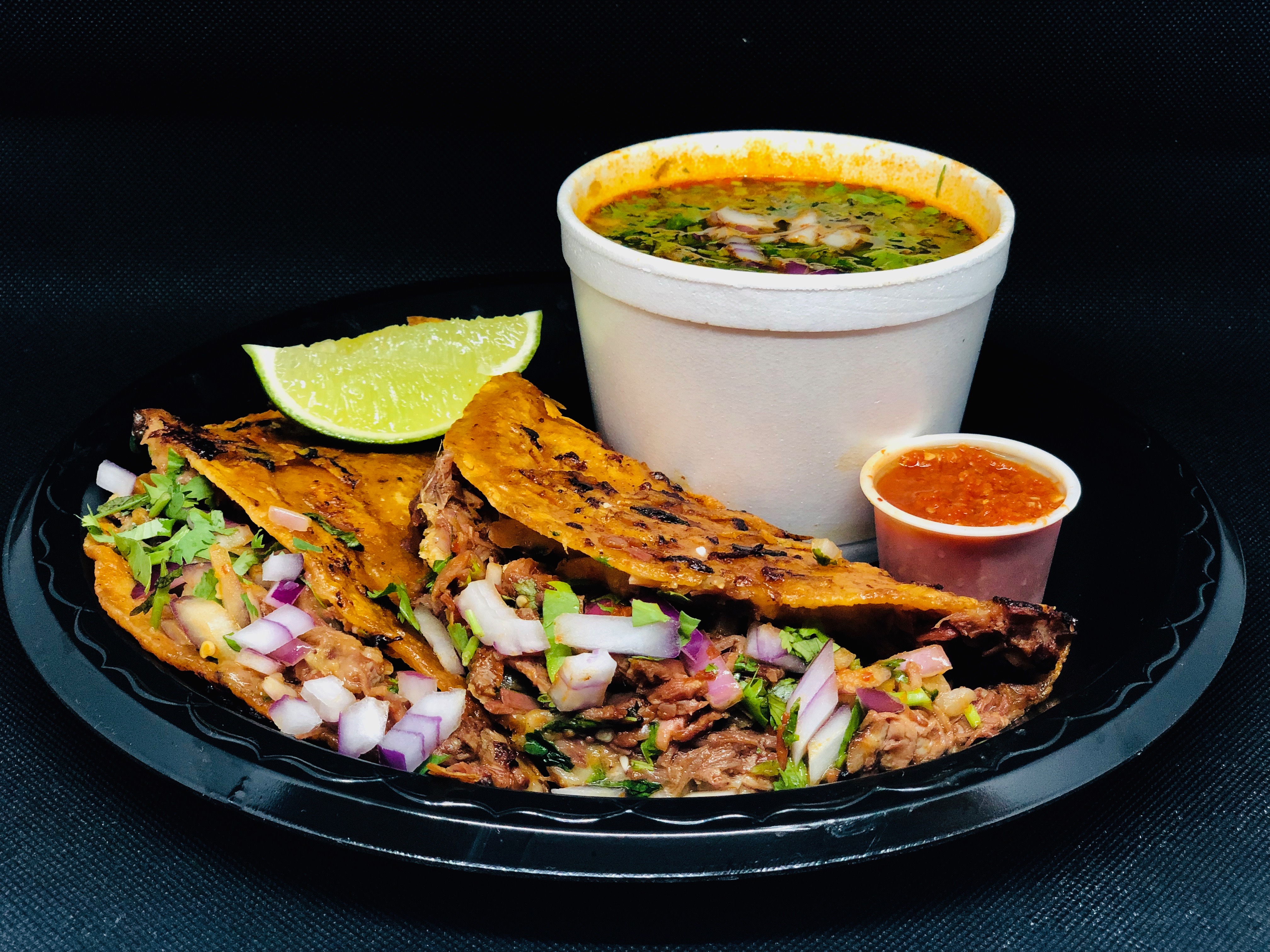 Order Orden 2 Quesabirria food online from Tacos Don Chente store, Oxnard on bringmethat.com