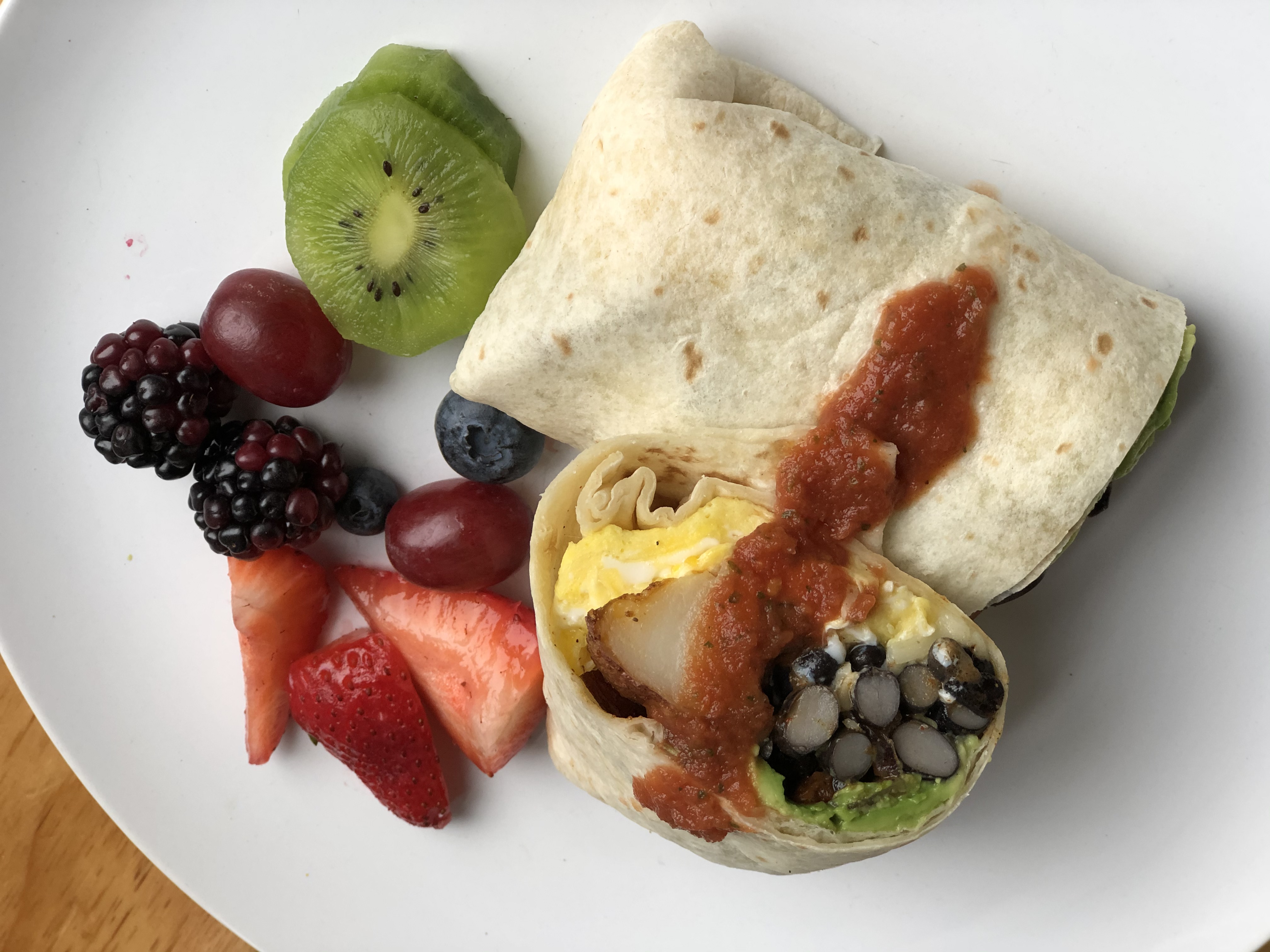 Order Breakfast Burrito  food online from The Cliff store, Jersey City on bringmethat.com