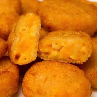 Order Mac & Cheese Bites (10pc) food online from 2 for 1 pizza co. store, Los Angeles on bringmethat.com