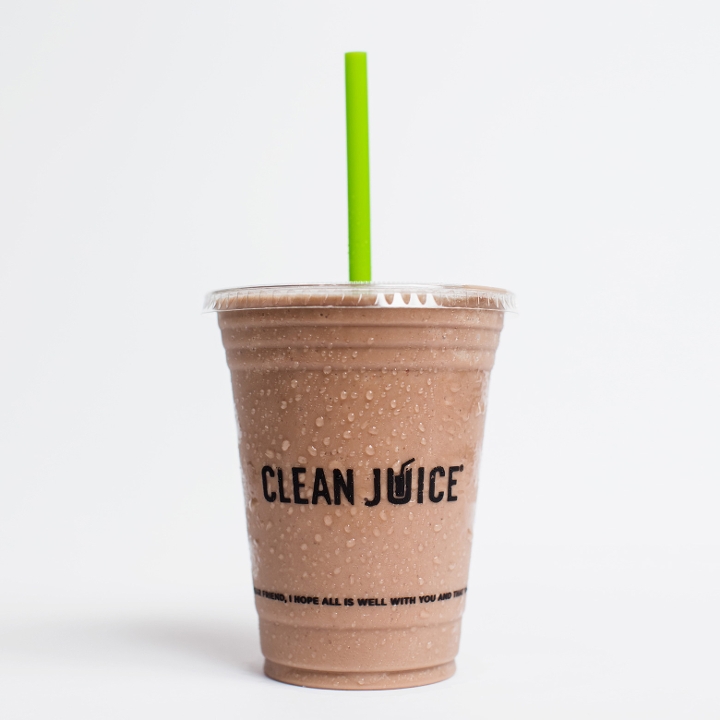 Order The Chocolate One 16 oz food online from Clean Juice store, Matthews on bringmethat.com