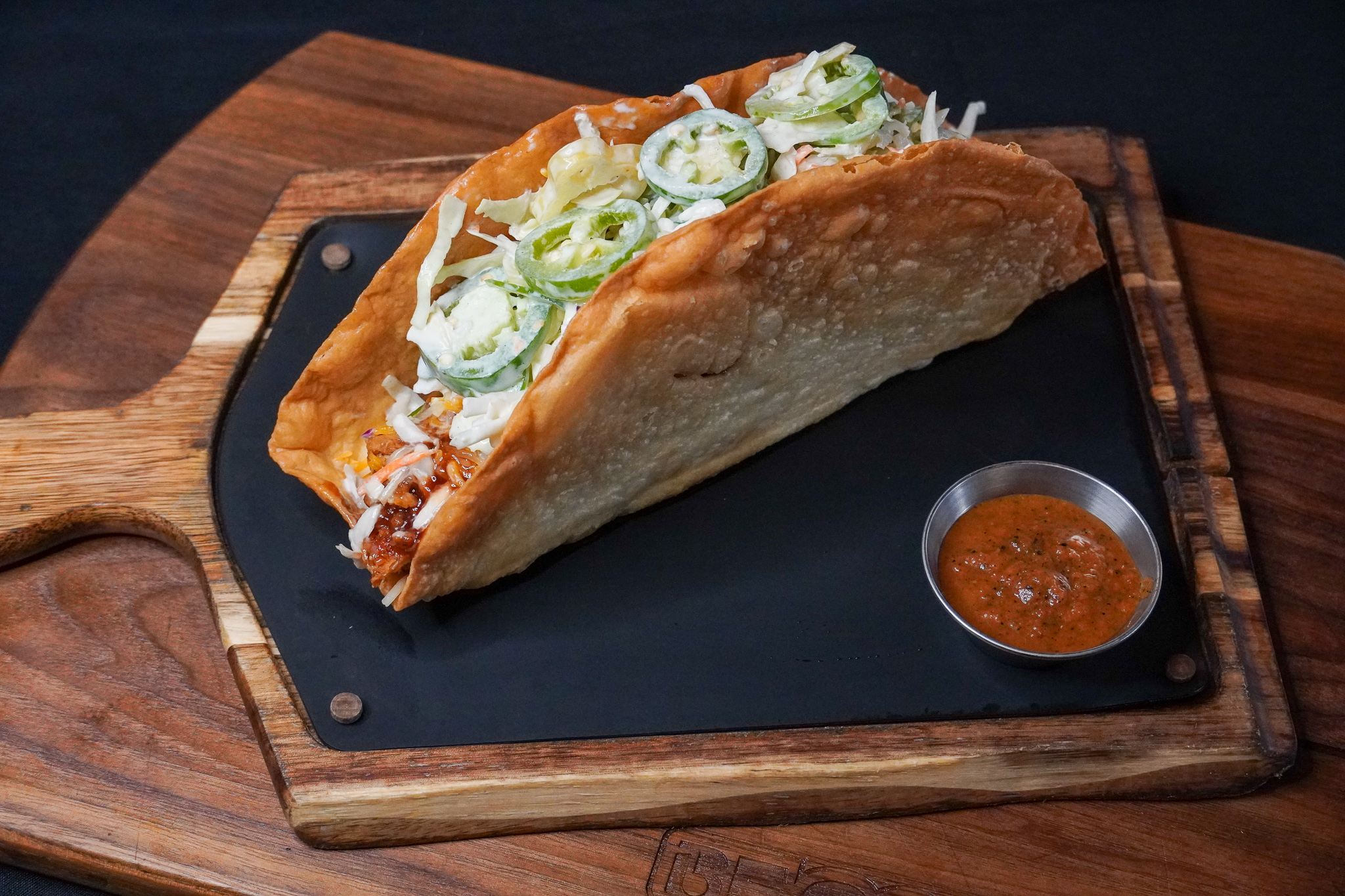 Order Monster Fried Chicken Taco food online from Be Good Restaurant & Experience store, Temecula on bringmethat.com