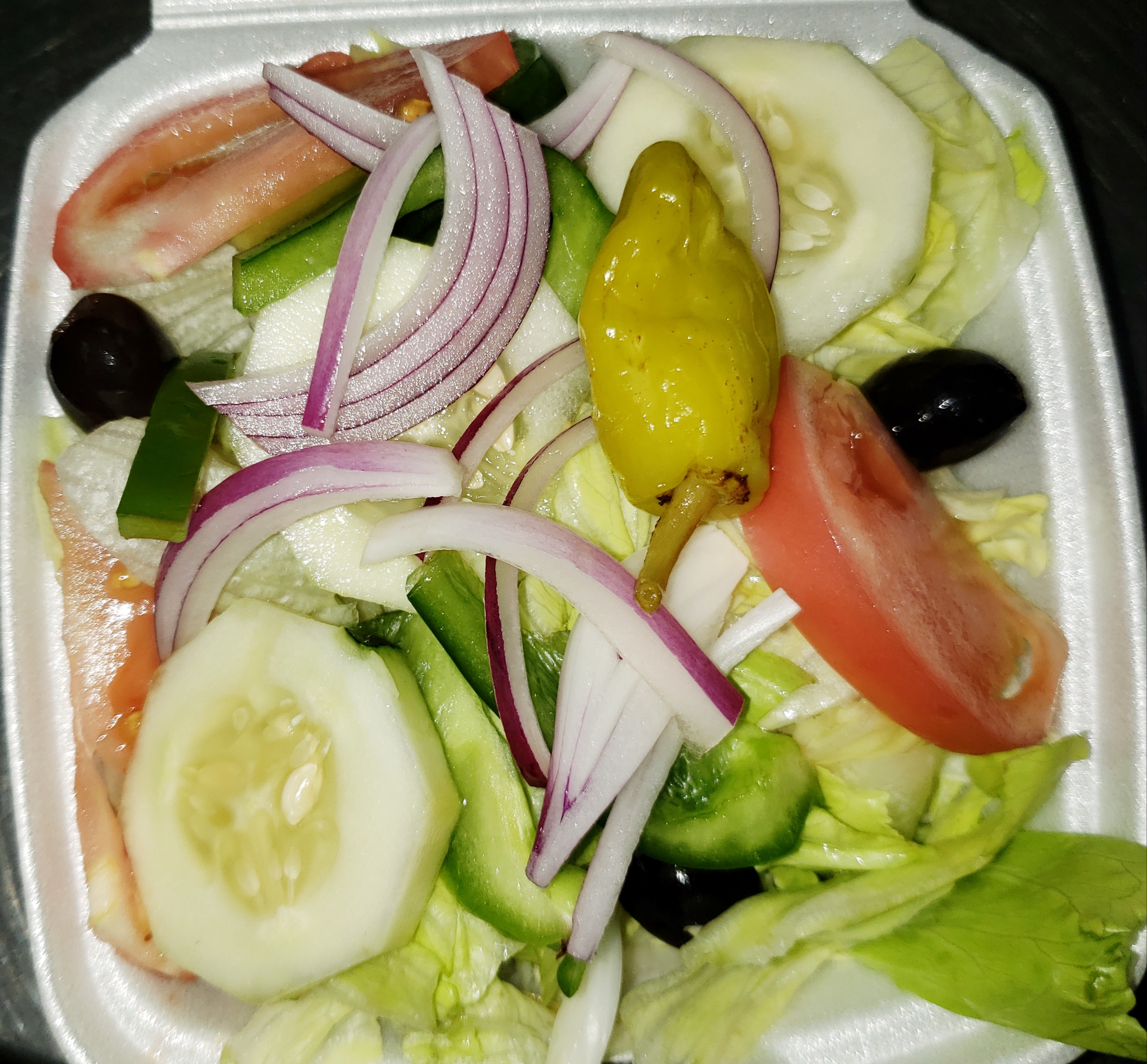 Order Side Salad food online from Pizza Mart store, Baltimore on bringmethat.com