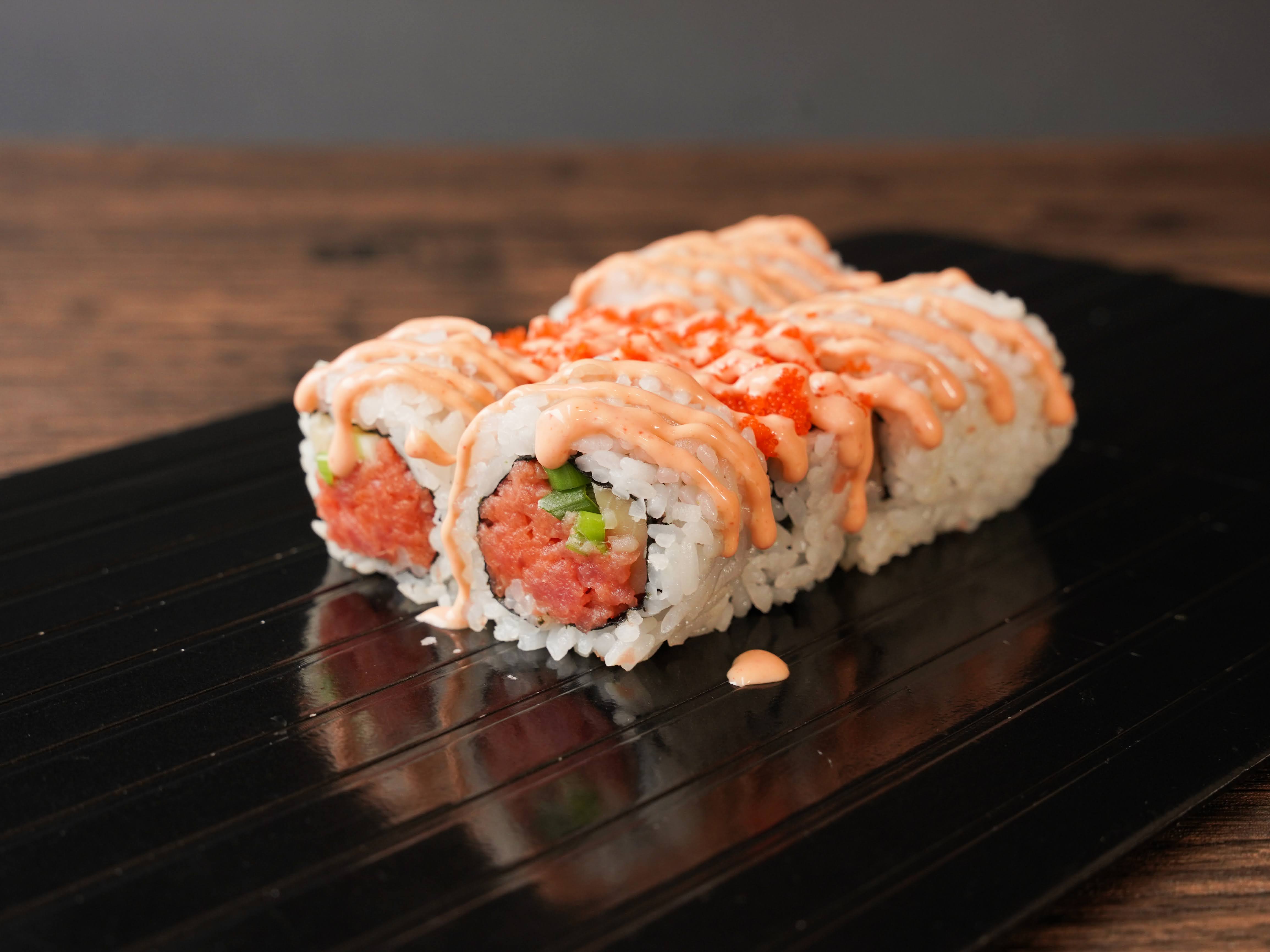 Order Dynamite Roll food online from Roll House Dragon store, Ridgefield Park on bringmethat.com