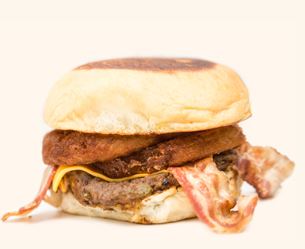 Order Holy Smokes Burger food online from LA Burger store, Richardson on bringmethat.com