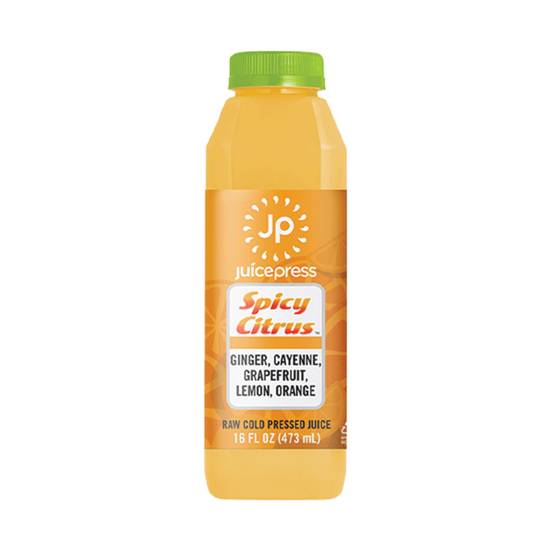 Order Spicy Citrus (16 fl oz) food online from Juice Press store, Seattle on bringmethat.com