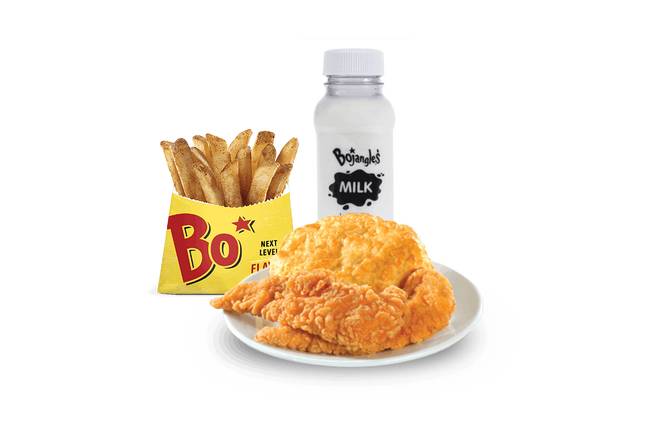 Order 2pc Homestyle Tenders Kids' Meal - 10:30AM to Close food online from Bojangle's store, Hixson on bringmethat.com