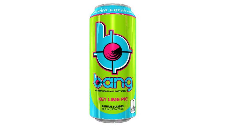 Order Bang Key Lime Pie Energy Drink With Super Creatine food online from Trumbull Mobil store, Trumbull on bringmethat.com