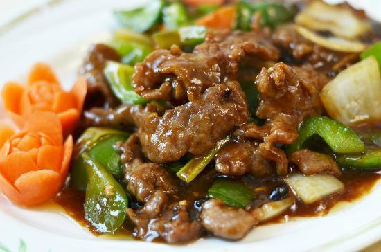 Order Large Oyster Sauce with Pork food online from Kong's Kitchen store, Atlanta on bringmethat.com