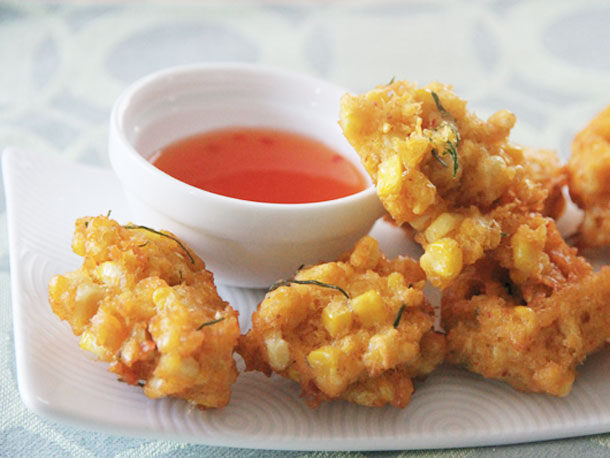Order Japanese Corn Tot (2 Pieces) food online from Mikata Japanese Grill store, Knoxville on bringmethat.com