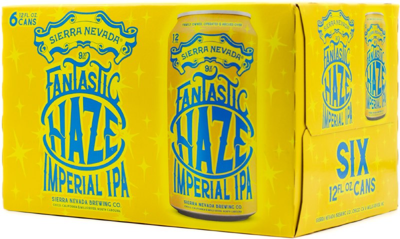 Order Sierra Nevada Fantastic Haze Imperial IPA 6 Pack Cans 12 oz. food online from G & G Liquors store, Lawndale on bringmethat.com