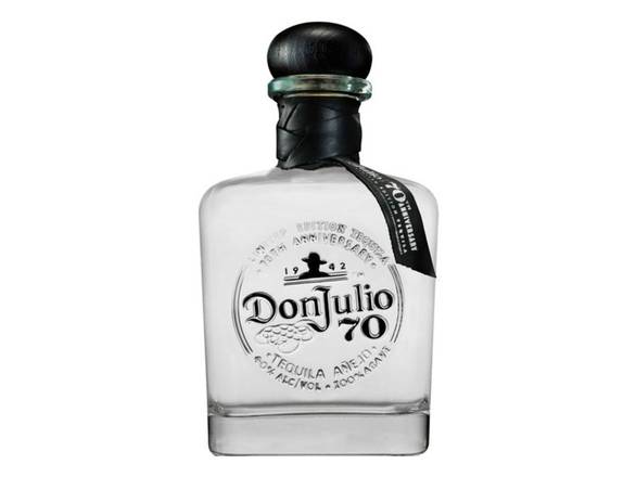 Order Don Julio 70 Cristalino Tequila - 750ml Bottle food online from Josh Wines & Liquors Inc store, New York on bringmethat.com
