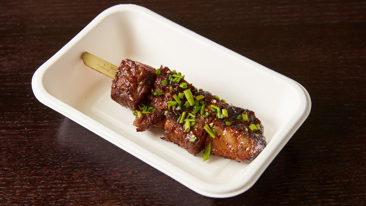 Order Short Rib Skewer food online from Union Sushi + Barbeque Bar store, Chicago on bringmethat.com