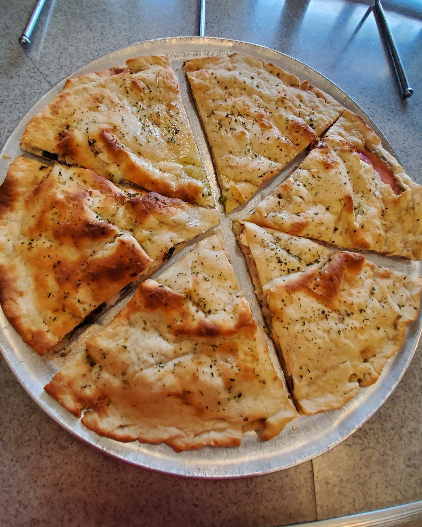 Order Gluten Free Grilled Chicken Pizza - Pizza food online from Yordana Pizza Ii store, Fairless Hills on bringmethat.com