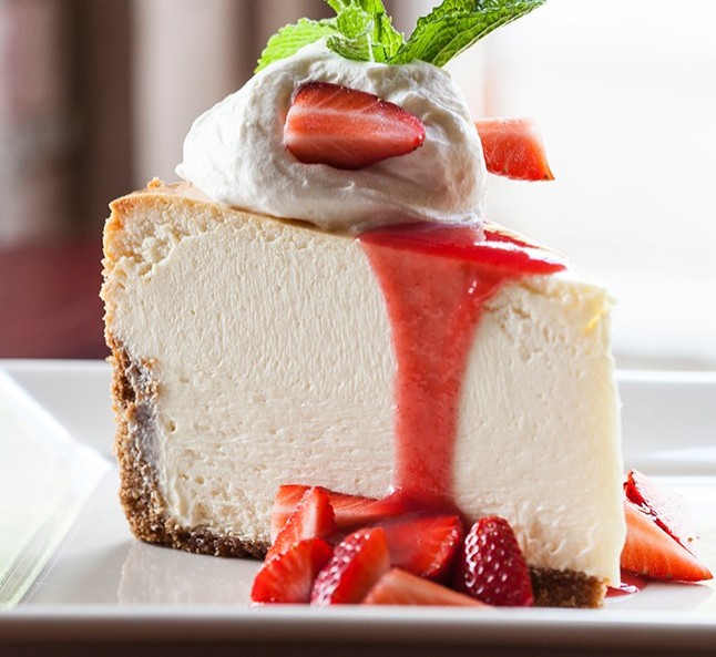 Order Vanilla Cheesecake food online from Pappadeaux Seafood Kitchen store, Austin on bringmethat.com