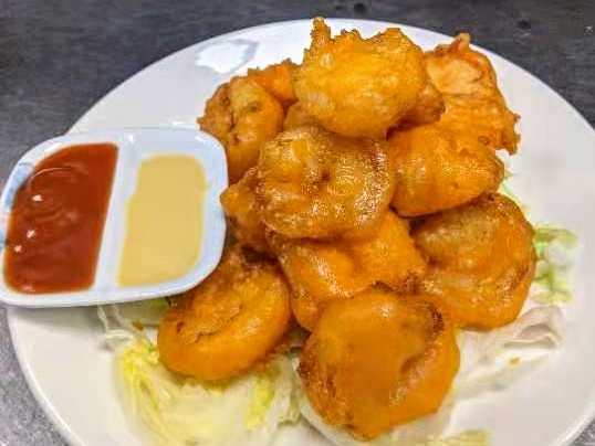 Order 8. Fried Prawns food online from Kirin Chinese Restaurant store, Mountain View on bringmethat.com