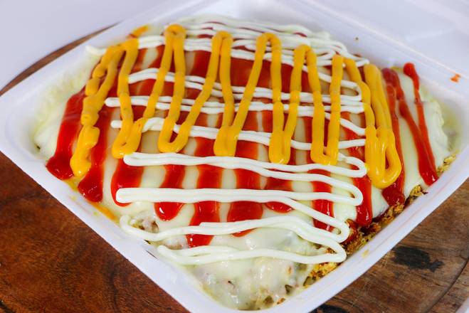 Order Loaded Fries Mixed Meat Yaros food online from The Golden Supermarket store, Newark on bringmethat.com
