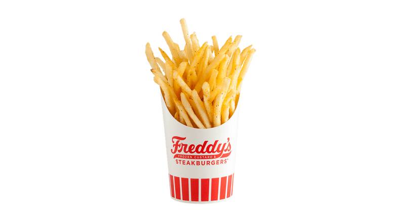 Order Freddy's Fries food online from Freddy's Frozen Custard and Steakburgers store, Decatur on bringmethat.com