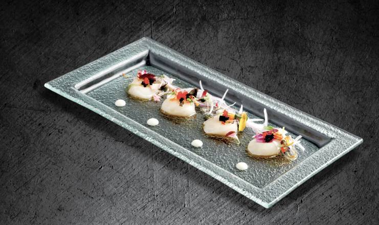 Order Japanese Scallop Carpaccio food online from Octopus Japanese Restaurant store, Glendale on bringmethat.com