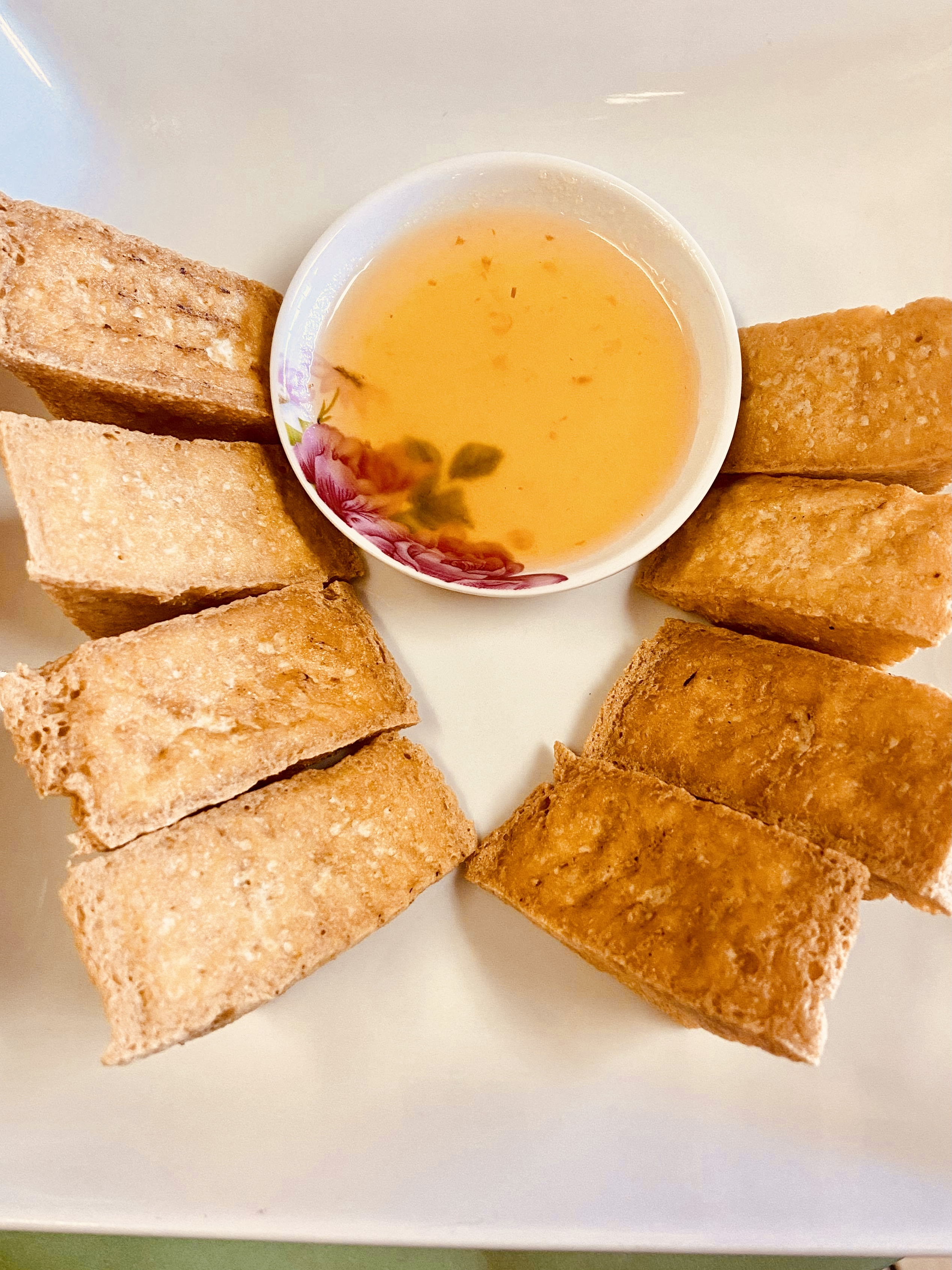 Order 5. Fried Tofu food online from Thai Pakse Restaurant store, Fort Worth on bringmethat.com