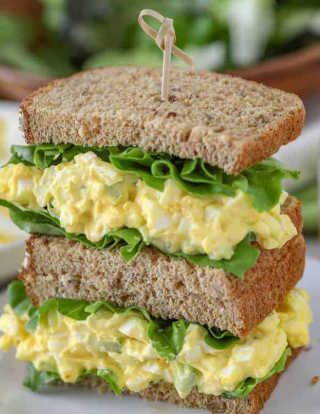 Order Egg Salad Sandwich food online from Rich Bagels store, Sandy on bringmethat.com
