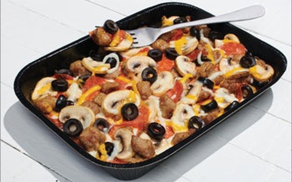 Order Cowboy Keto Friendly Pizza - Medium (7"x 9" Tray) food online from Papa Murphy's store, Mooresville on bringmethat.com