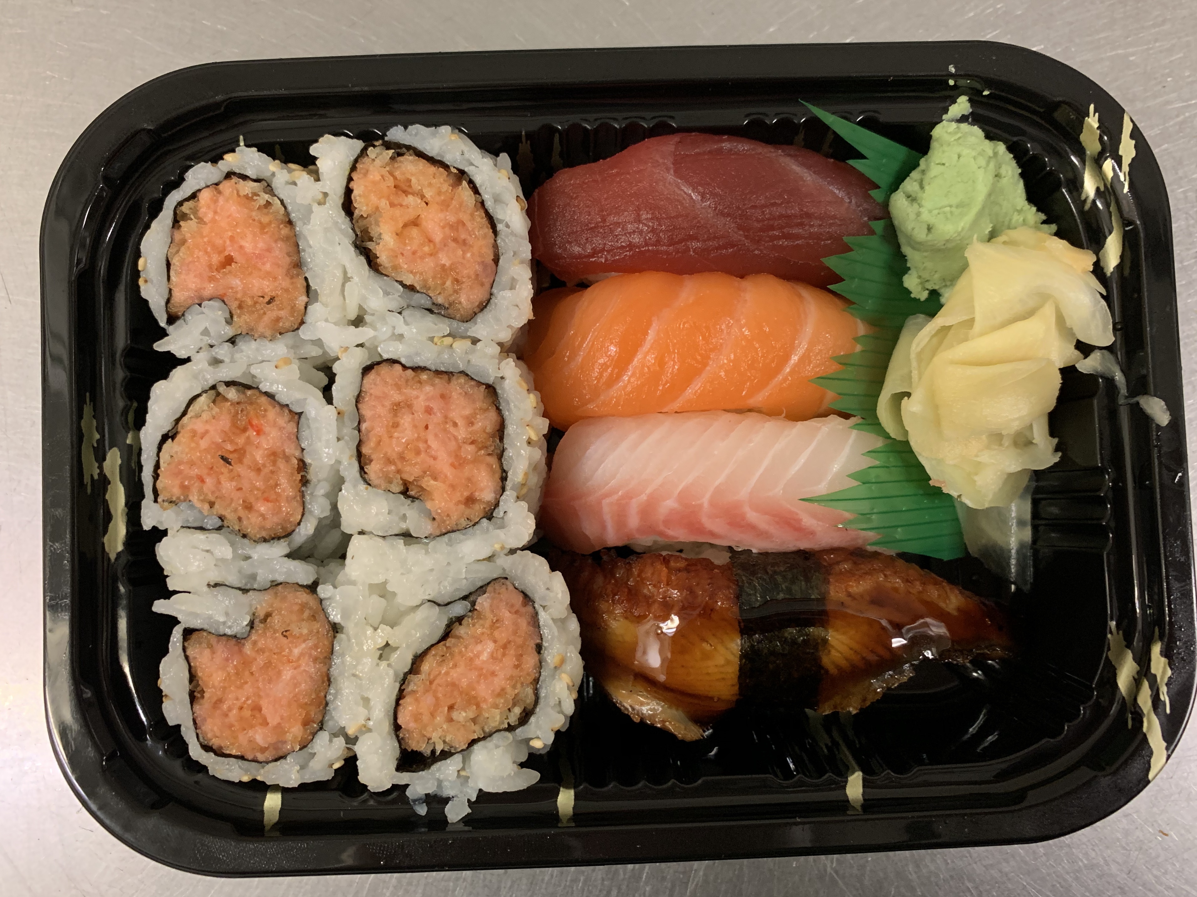 Order Spicy Tuna Combo Entree food online from Hoshiya Sushi store, Brighton on bringmethat.com