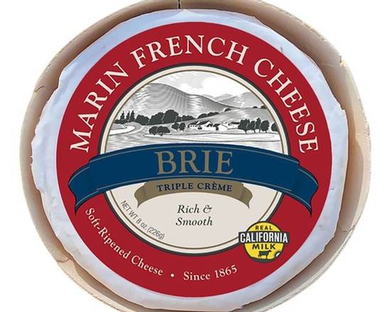 Order Marin French Brie Traditional Creamy  food online from Bel Clift Market store, SF on bringmethat.com