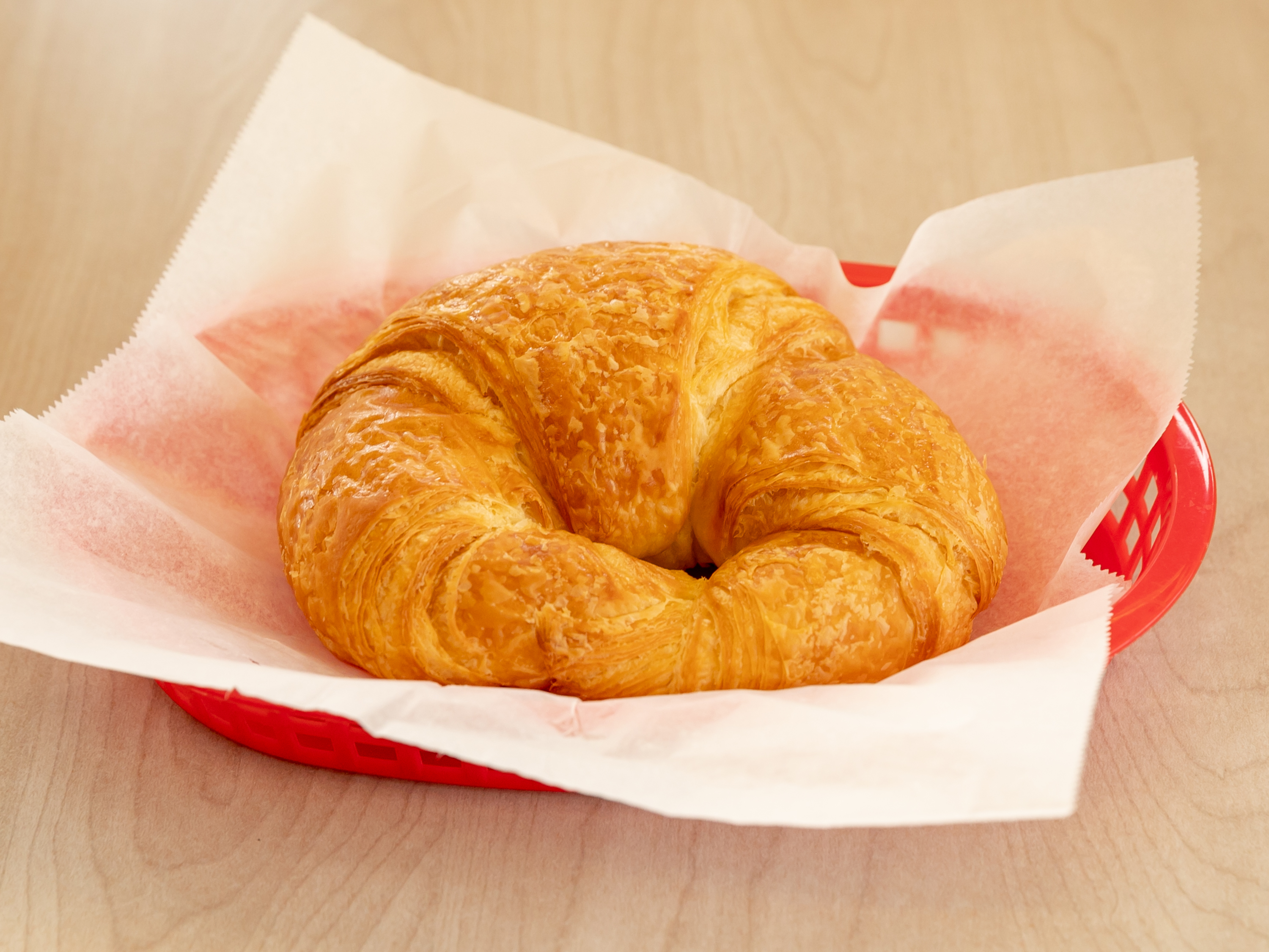 Order Plain Croissant food online from Heavenly Donuts store, San Diego on bringmethat.com