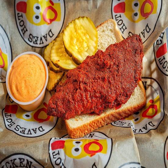 Order Single Tender food online from Dave's Hot Chicken store, Palm Desert on bringmethat.com