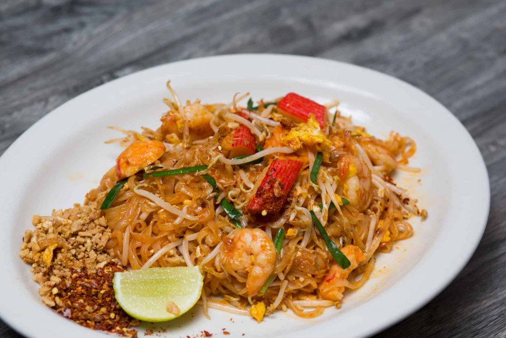 Order TH2. Pad Thai food online from Houston Crawfish & Seafood store, Houston on bringmethat.com