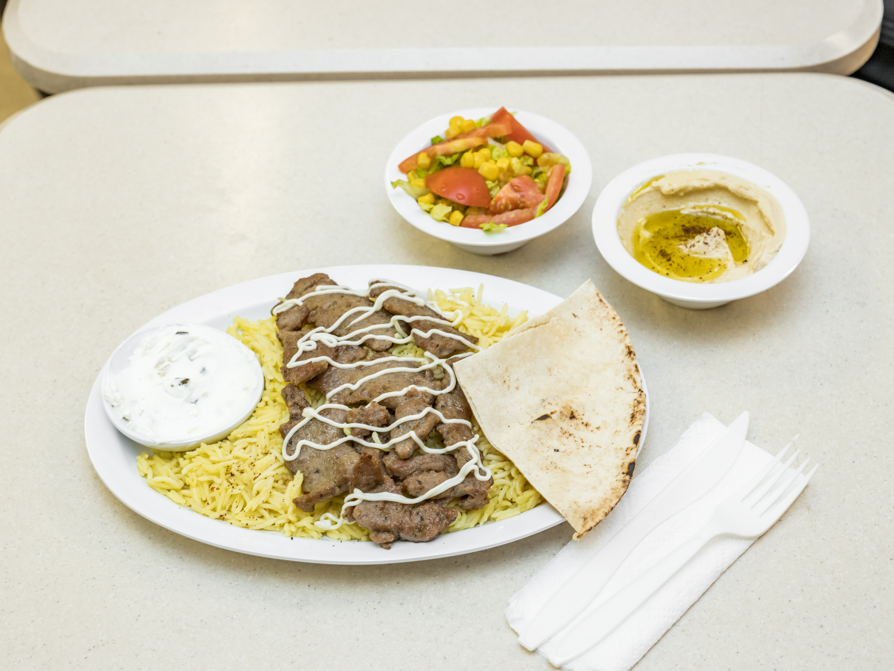 Order Gyro Plate food online from Two Brothers Halal Market store, Houston on bringmethat.com